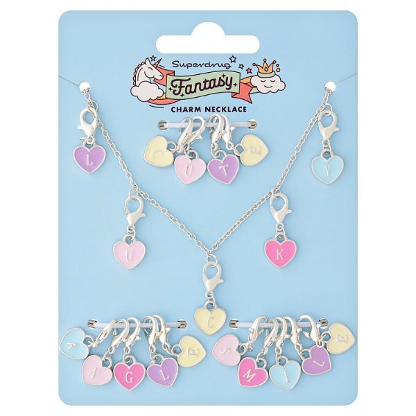 DNR Fantasy Love Hearts Charm Necklace
