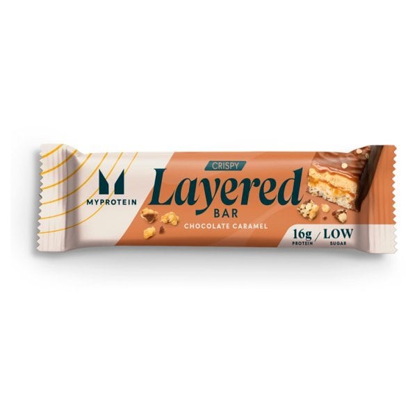 Myprotein Crispy Layered Bar, Chocolate Caramel