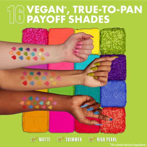 NYX Professional Makeup Ultimate Shadow Palette - I Know That's Bright