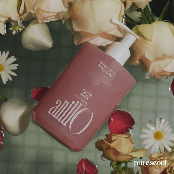 ANILLO Rosy Night Repair Shampoo 450ml