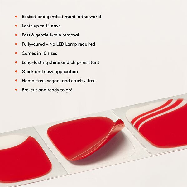 Mylee Gel Nail Wraps Be Yourself