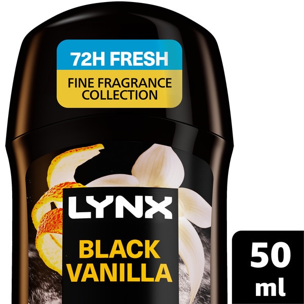 Lynx Fine Fragrance Collection Black Vanilla Deodorant Stick 50 ml