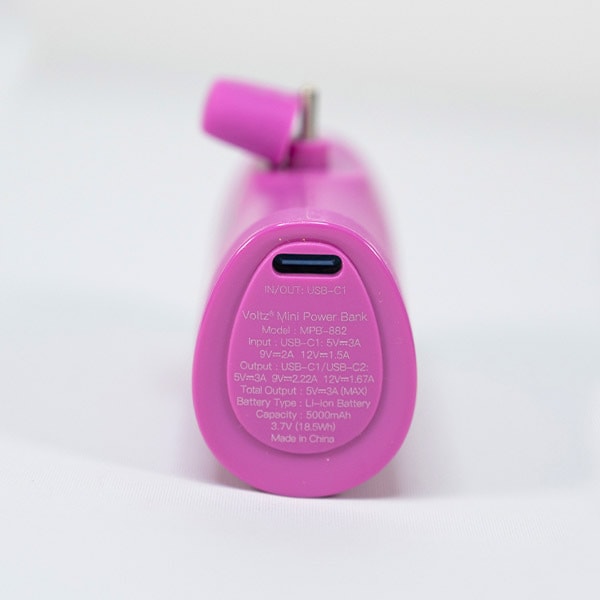 Voltz 5K Power Bank Usb-C Purple