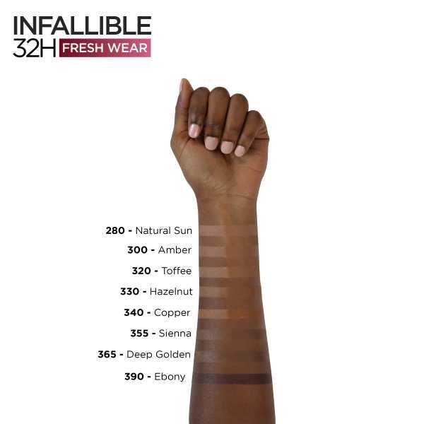 L'Oréal Paris Infallible 32H Fresh Wear Foundation 355