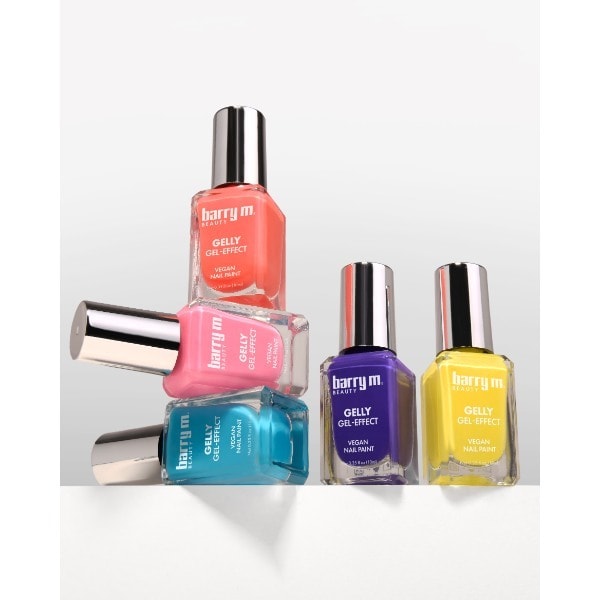 Barry M Gelly Hi Shine Nail Paint - Peach Spritz