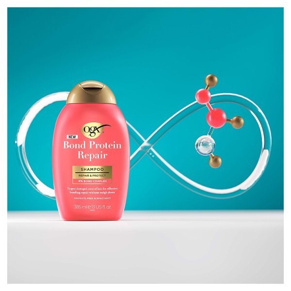 ogx Bond Protein Repair Lightweight Shampoo 385ml