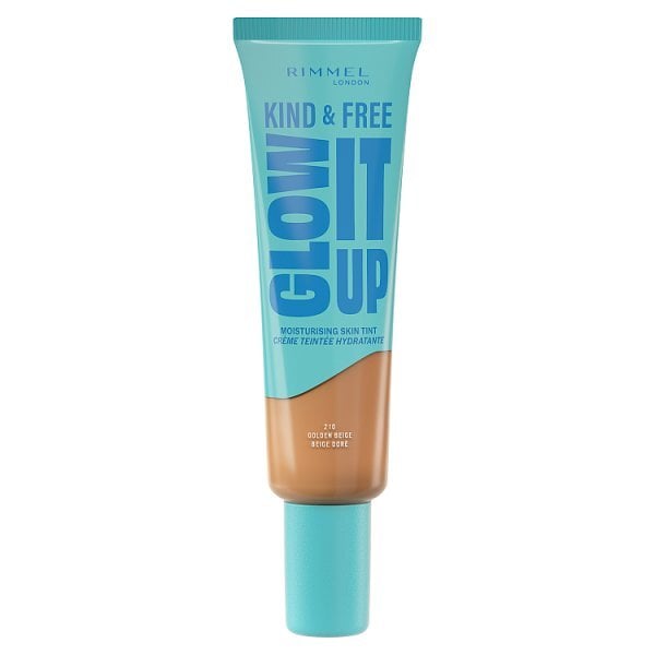 Rimmel Kind & Free Glow It Up Hydrating  Skin Tint 201 Golden Beige