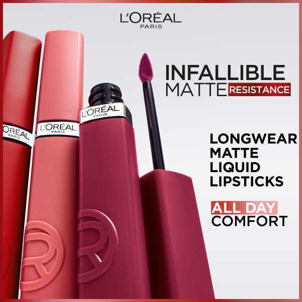 L'Oréal Paris Infallible Matte Resistance Lipstick 500