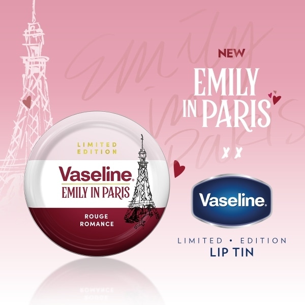 Vaseline X Emily in Paris Limited Edition Lip Tin 20G
