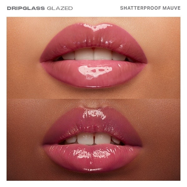 Morphe Dripglass Glazed Lip Gloss - Shatterproof Mauve