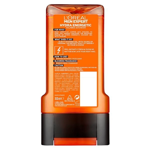 L'Oréal Men Expert Hydra Energetic Shower Gel 300ml