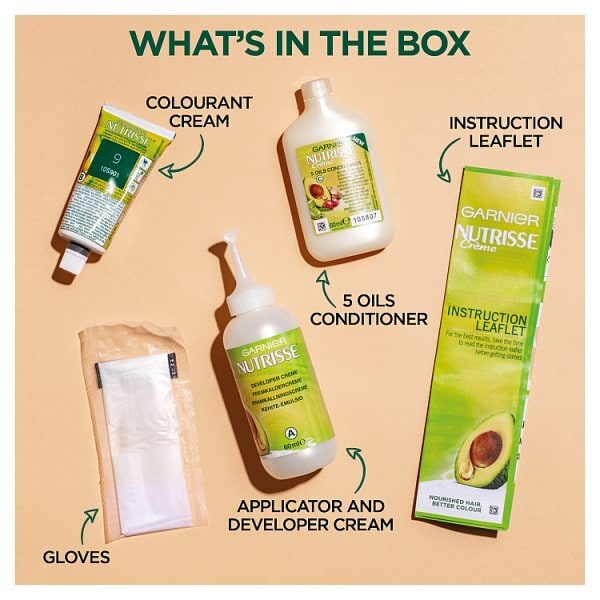 Garnier Nutrisse 8.11 Crème Blonde Permanent Hair Dye