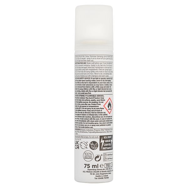 Pick & Mix Colour Hair Spray Silver 75ml