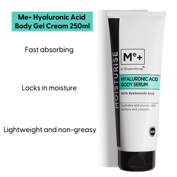 Me+ Hyaluronic Acid Body Gel Cream 250ml
