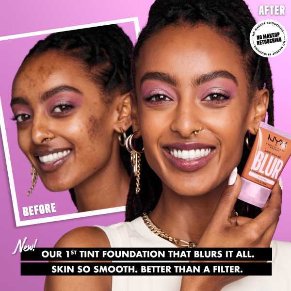 NYX Professional Makeup Blur Tint Foundation- Mocha