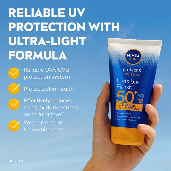 NIVEA SUN Protect & Moisture Sun Cream SPF50+ 150ml