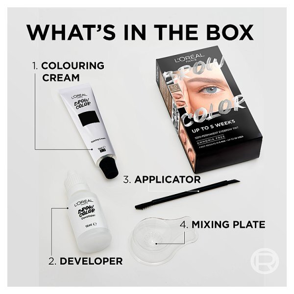 L'Oréal Paris Brow Color Semi-Permanent Tint 3 Dark Brunette