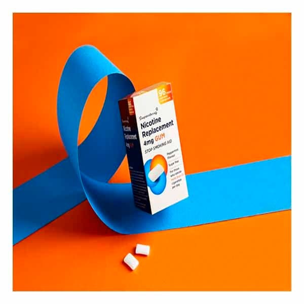 Superdrug 4mg Nicotine Gum X 96