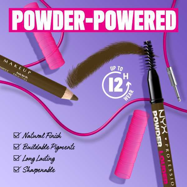 NYX Professional Makeup Powder Louder Brow Pencil 02