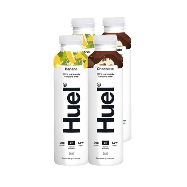Huel Rtd Banana and Chocolate Bundle x4