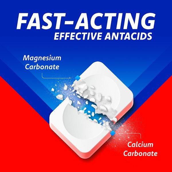 Rennie Antacid Sugar Free Mint 24 Tablets