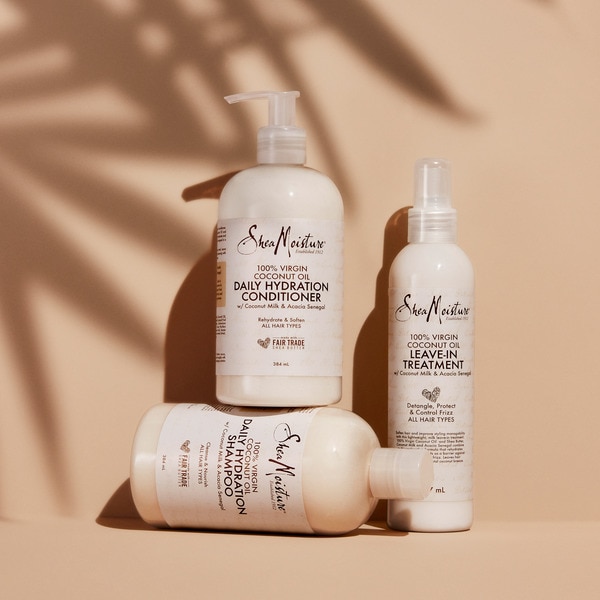 SheaMoisture 100% Virgin Coconut Oil Shampoo 384ml