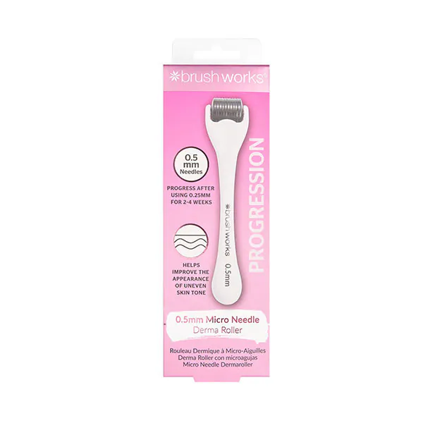 Brushworks Micro Needle Derma Roller 0.5Mm