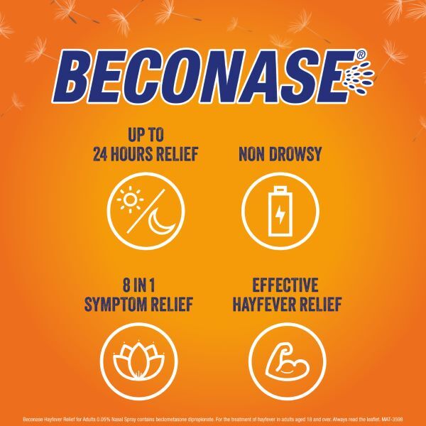 Beconase Allergy & Hayfever Relief Nasal Spray - 180 sprays