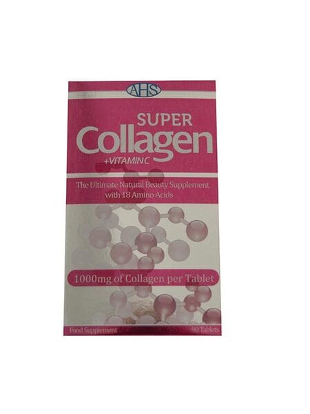AHS Super Collagen + Vitamin C - 90 Tablets