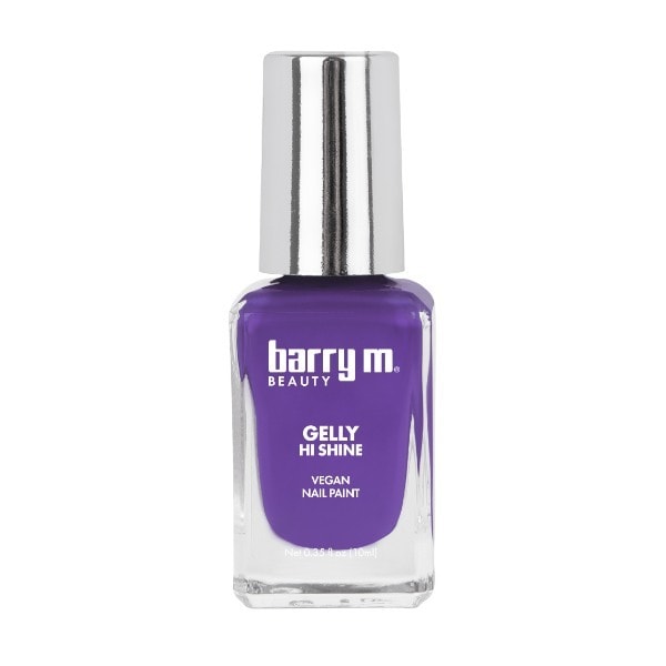 Barry M Gelly Hi Shine Nail Paint - Purple
