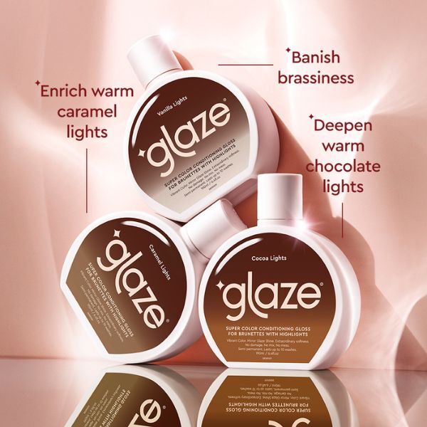 Glaze Supergloss Toning Conditioning GlossCocoa Lights 190ml