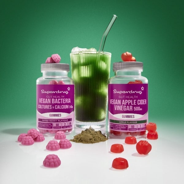 Superdrug Gut Health Probiotic Vegan Gummies 60s