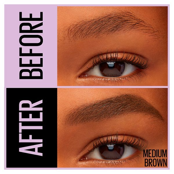 Maybelline Express Brow Duo Pencil + Powder, Medium Brown