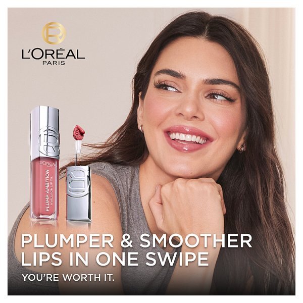 L'Oréal Paris Plump Ambition Lip Oil 490 Berry Jolie