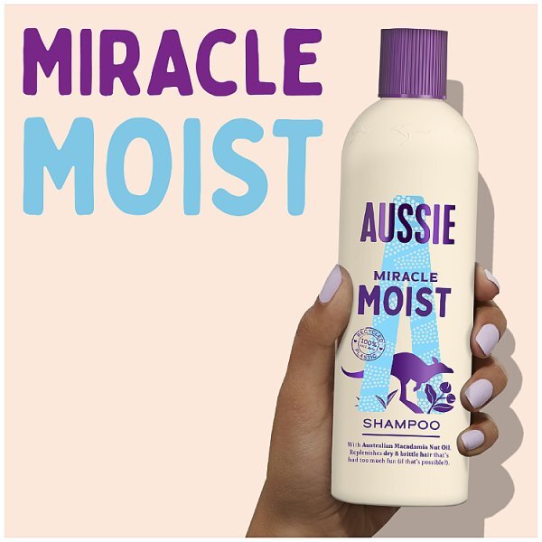 Aussie Miracle Moist Shampoo Moisturising Shampoo 90ml