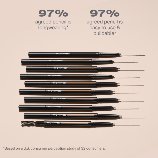 Morphe Micro Brow Pencil - Chocolate Mousse