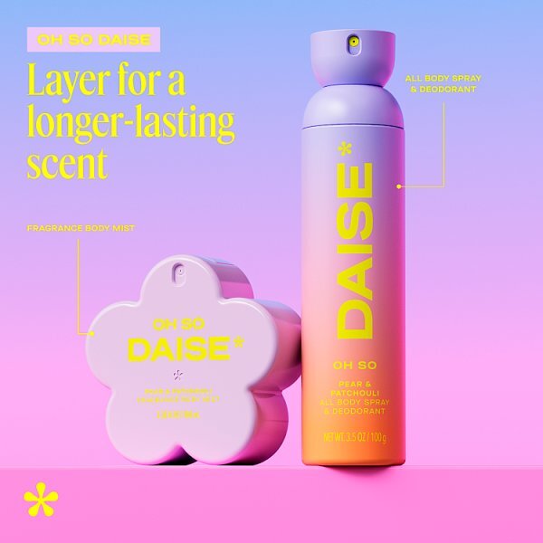 Daise All Body Spray & Deodrant Oh So 120ml