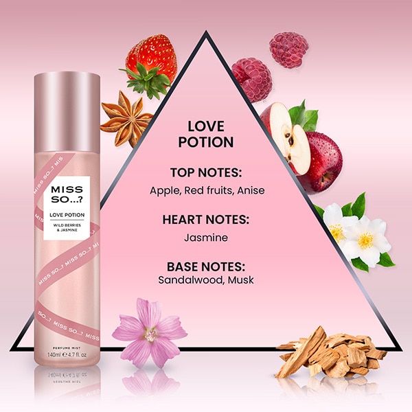 Miss So? Love Potion Perfume Mist 140Ml