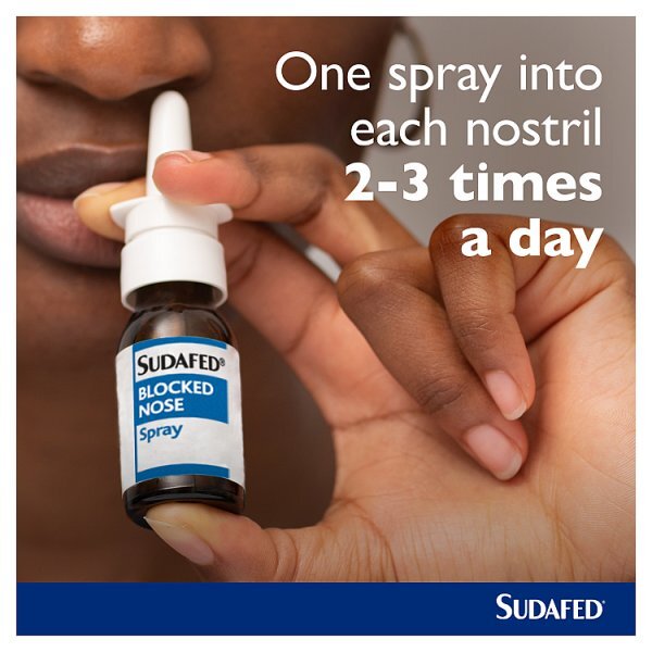 Sudafed Blocked Nose Nasal Spray 15ml
