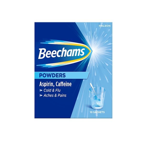 Beechams Cold & Flu Powders, Pain & Fever Relief 10s