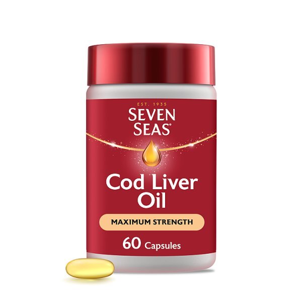 Seven Seas Cod Liver Oil Max Strength Omega-3