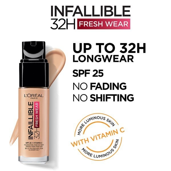 L'Oréal Paris Infallible 32H Fresh Wear Foundation 210