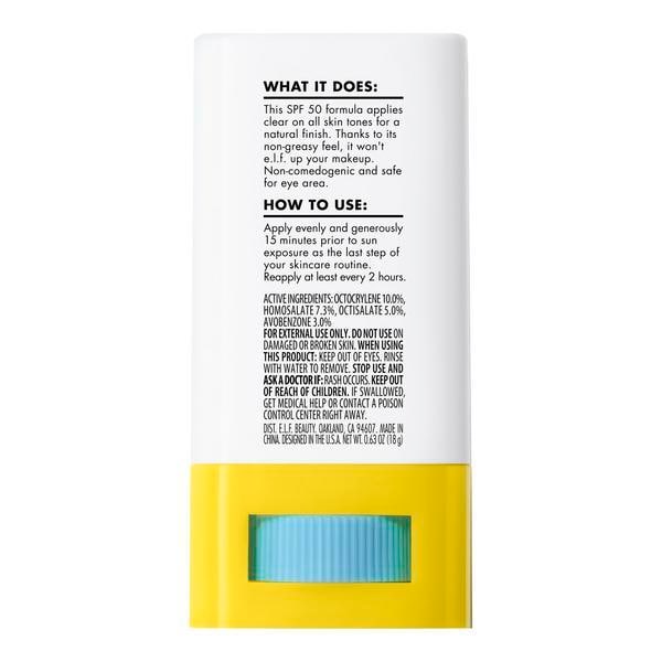 e.l.f. SKIN Suntouchable Invisi-Stick Sunscreens - SPF 50