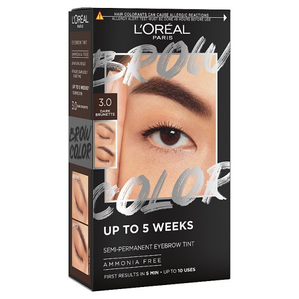 L'Oréal Paris Brow Color Semi-Permanent Tint 3 Dark Brunette