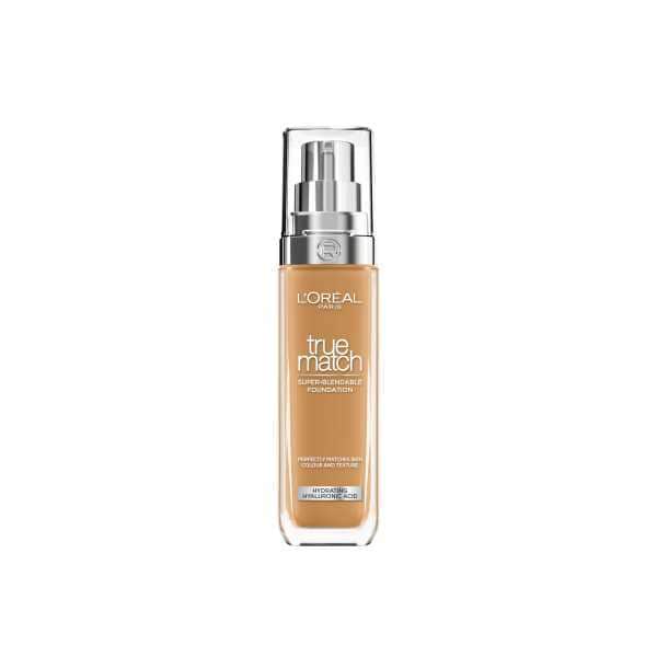 L'Oréal Paris True Match Liquid Foundation 8W Golden Cappuccino 30ml