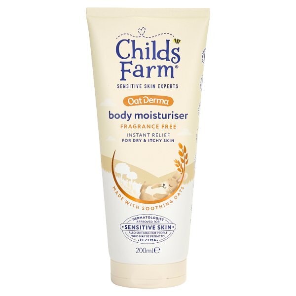 Childs Farm Oatderma Body Moisturiser Fragrance-Free 200Ml