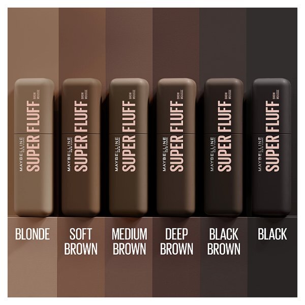 Maybelline Super Fluff 255 Soft Brown