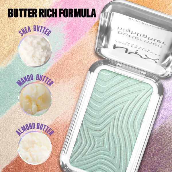 NYX Professional Makeup Buttermelt Highlighter Butta Mint