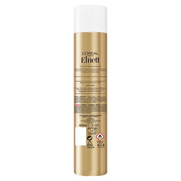L'Oréal Paris Elnett Extra Strong Hold & Shine 400ml