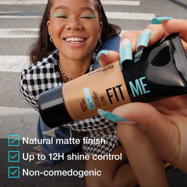 Maybelline Fit Me Matte & Poreless Foundation 250 Sun Beige